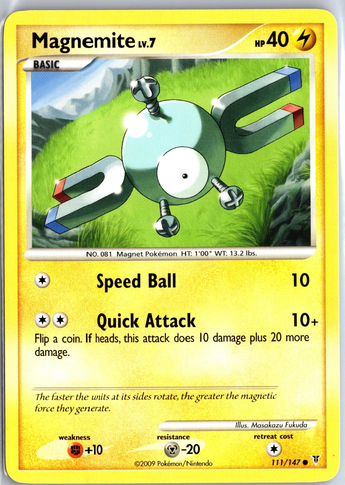 Magnemite - 111/147 - - SUPREME VICTORS - Pokemon - Common | AB05-29