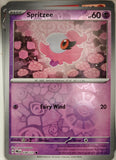 Spritzee - 038/131 - Reverse Holo - PRISMATIC EVOLUTIONS - Pokemon - | AA04-3