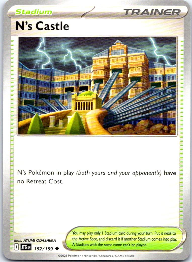N's Castle - 152/159 - - JOURNEY TOGETHER - Pokemon - Uncommon | AB16-9