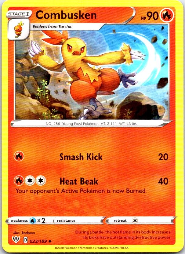 Combusken - 023/189 - - DARKNESS ABLAZE - Pokemon - Uncommon | AB98-12