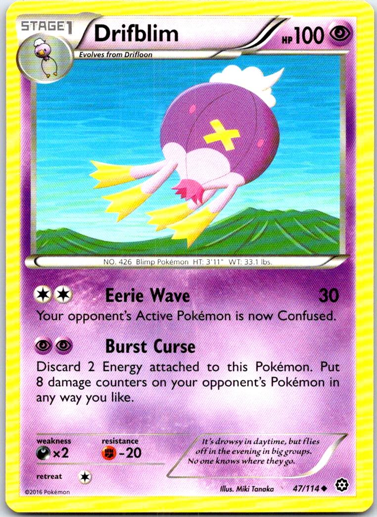Drifblim - 47/114 - - STEAM SIEGE - Pokemon - Uncommon | AB64-4