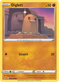 Diglett - 084/189 - - DARKNESS ABLAZE - Pokemon - Common | AA21-77