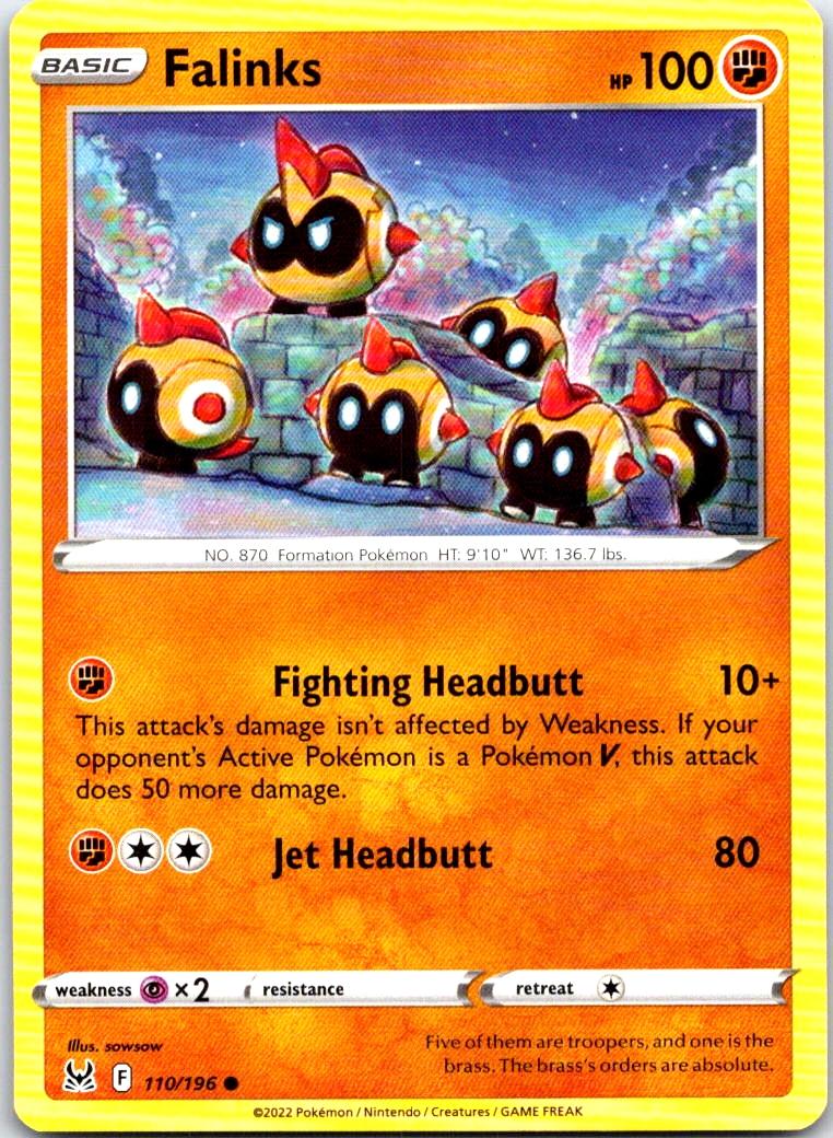 Falinks - 110/196 - - LOST ORIGIN - Pokemon - Common | AB48-37