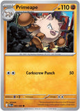 Primeape - 043/084 - Reverse Holo - PITCH BLACK - Pokemon - Common | AA35-26