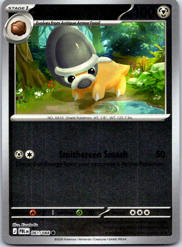 Shieldon - 061/084 - - PITCH BLACK - Pokemon - Common | AA127-4