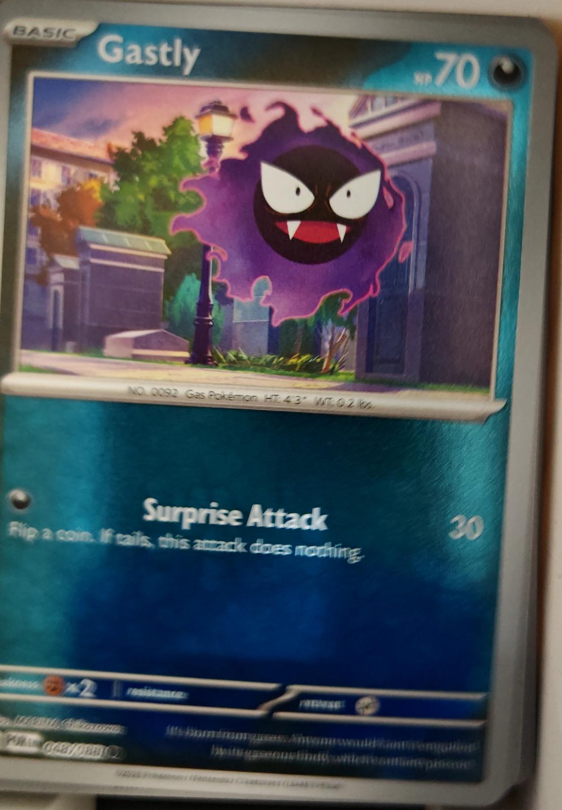 Gastly - 048/088 - Reverse Holo - PERFECT ORDER - Pokemon - Common | AA19-76