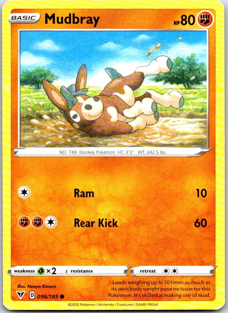 Mudbray - 096/185 - - VIVID VOLTAGE - Pokemon - Common | AB11-47