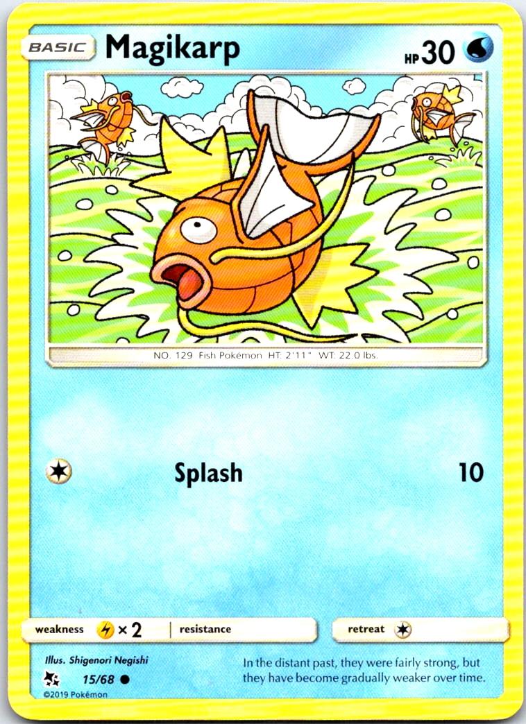 Magikarp - 15/68 - - HIDDEN FATES - Pokemon - Common | AB33-8