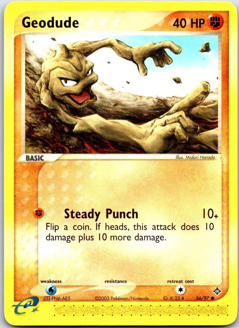Geodude - 56/97 - - DRAGON - Pokemon - Common | AB12-29