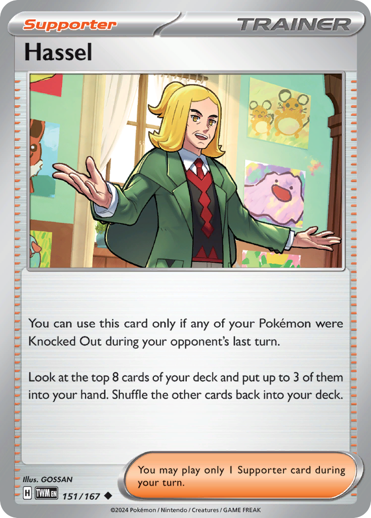 Hassel - 151/167 - - TWILIGHT MASQUERADE - Pokemon - Uncommon | AA44-80