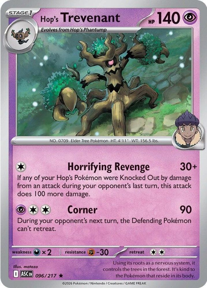 Hop's Trevenant - 096/217 - Holo - ASCENDED HEROES - Pokemon - Rare | AA120-34
