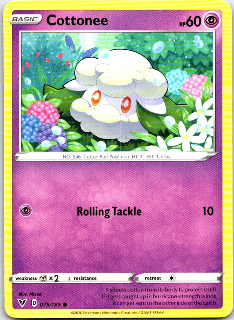 Cottonee - 075/185 - - VIVID VOLTAGE - Pokemon - Common | AB97-1