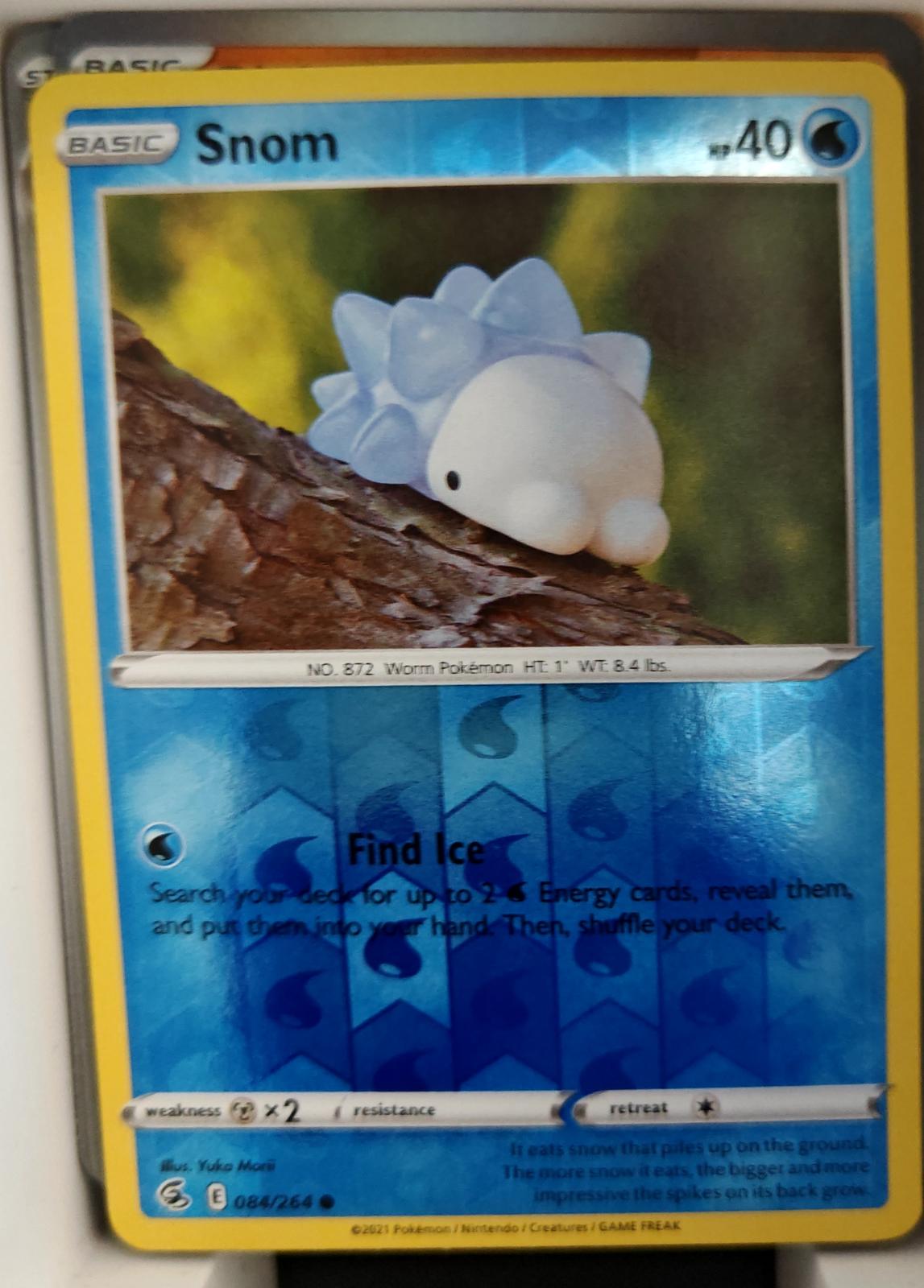 Snom - 084/264 - Reverse Holo - FUSION STRIKE - Pokemon - Common | AA26-62