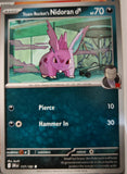 Team Rocket's NidoranM - 117/182 - - DESTINED RIVALS - Pokemon - | AA10-60