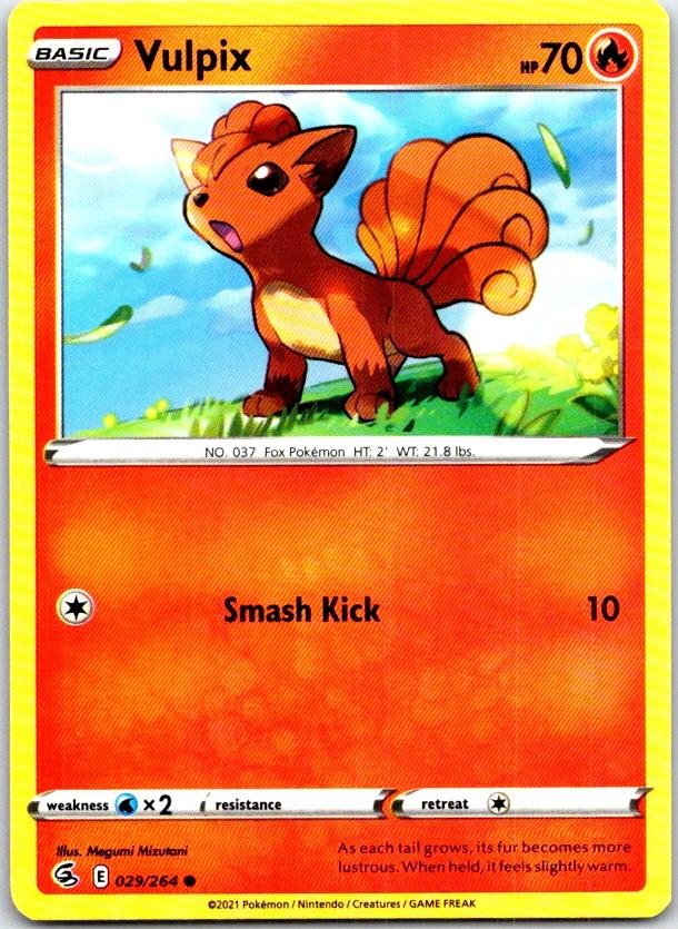 Vulpix - 029/264 - - FUSION STRIKE - Pokemon - Common | AC05-49