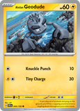 Alolan Geodude - 044/159 - - JOURNEY TOGETHER - Pokemon - Common | AA51-13