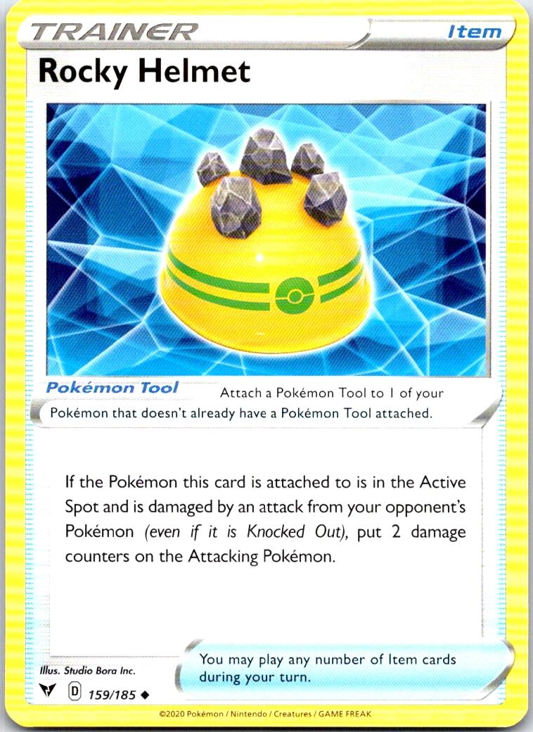 Rocky Helmet - 159/185 - - VIVID VOLTAGE - Pokemon - Uncommon | AB21-27