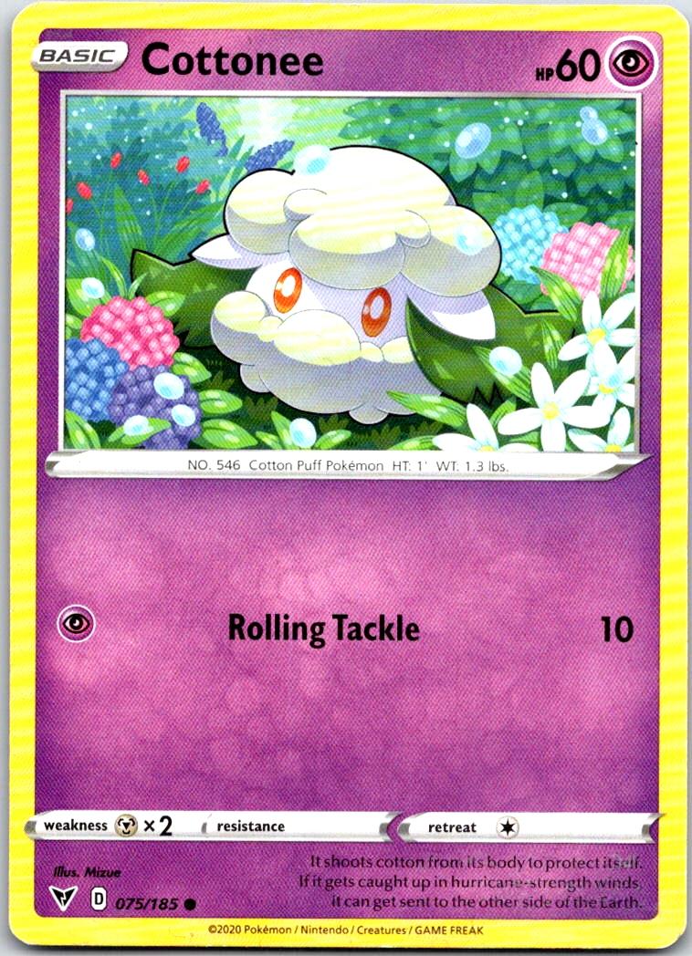 Cottonee - 075/185 - - VIVID VOLTAGE - Pokemon - Common | AB11-9