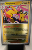 Ampharos - 029/086 - Reverse Holo - CHAOS RISING - Pokemon - Rare | AA30-78