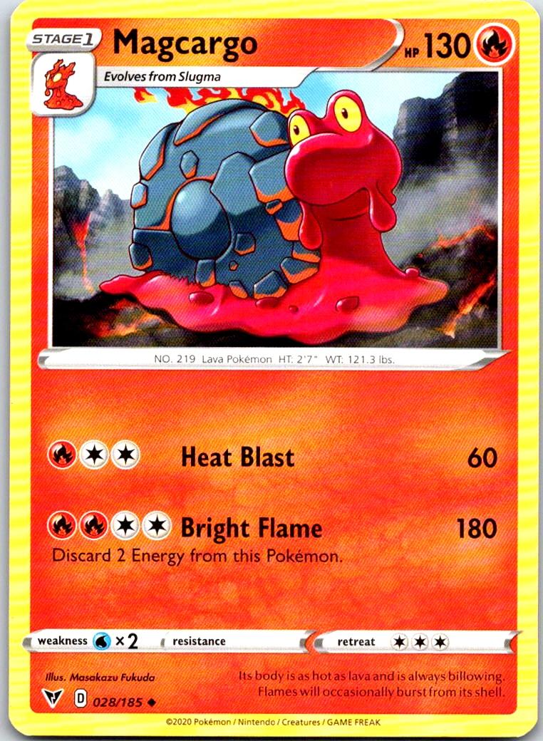 Magcargo - 028/185 - - VIVID VOLTAGE - Pokemon - Uncommon | AB11-5