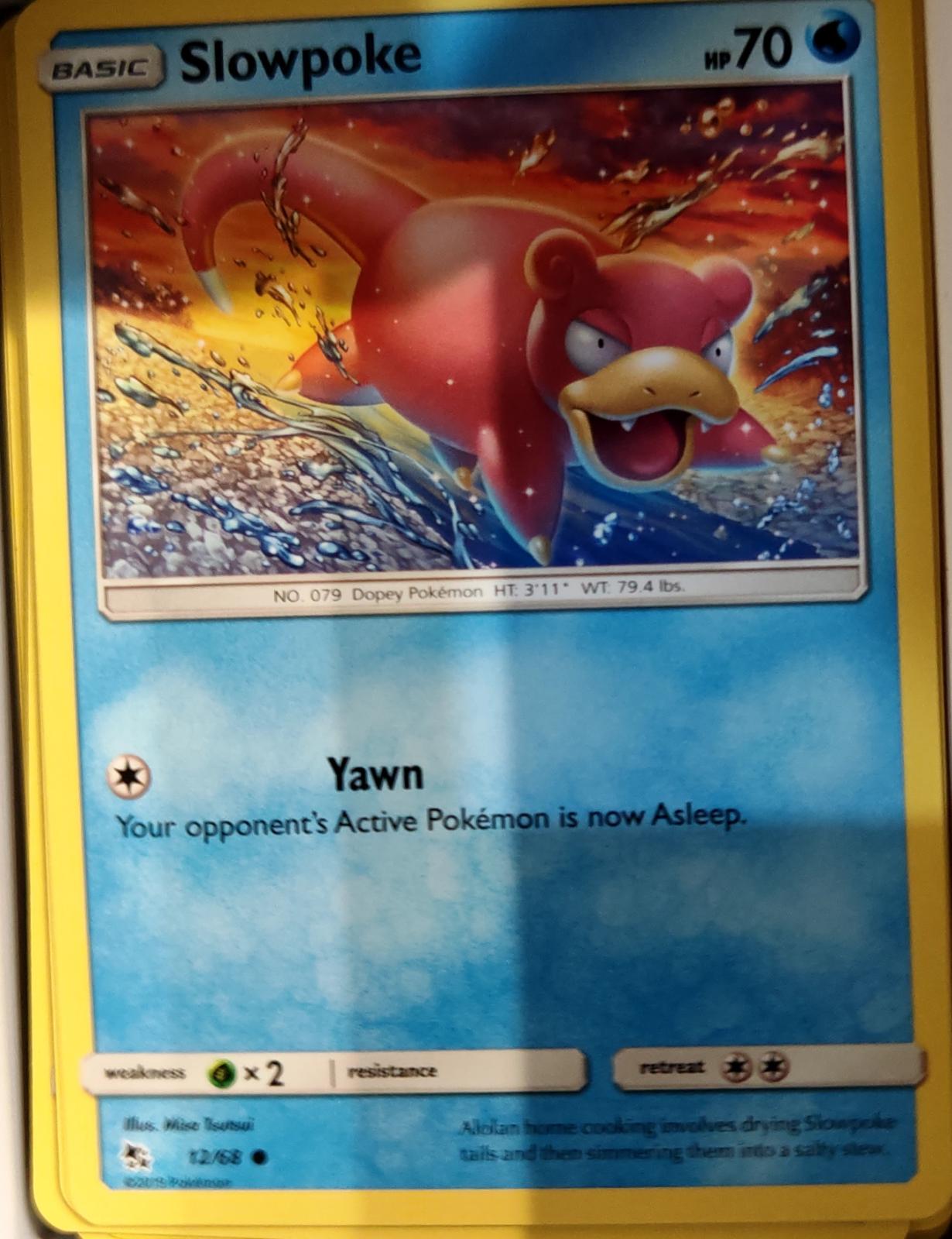 Slowpoke - 12/68 - - HIDDEN FATES - Pokemon - Common | AA71-29