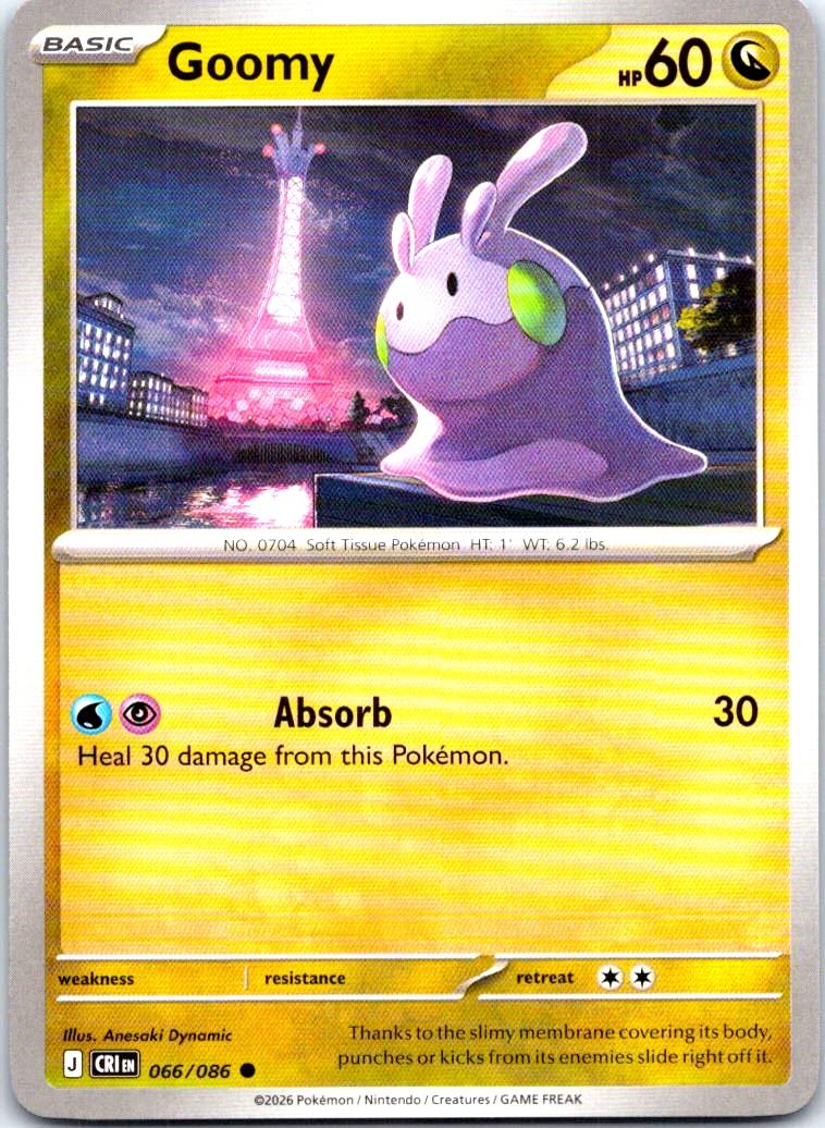 Goomy - 066/086 - - CHAOS RISING - Pokemon - Common | AB18-39