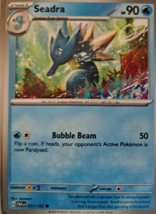 Seadra - 031/182 - - PARADOX RIFT - Pokemon - Common | AA01-86