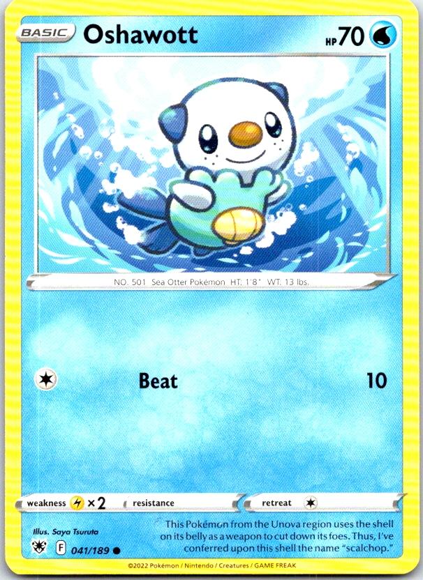 Oshawott - 041/189 - - ASTRAL RADIANCE - Pokemon - Common | AC02-40