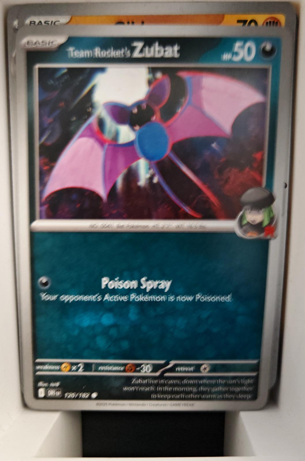 Team Rocket's Zubat - 120/182 - - DESTINED RIVALS - Pokemon - Common | AA20-76