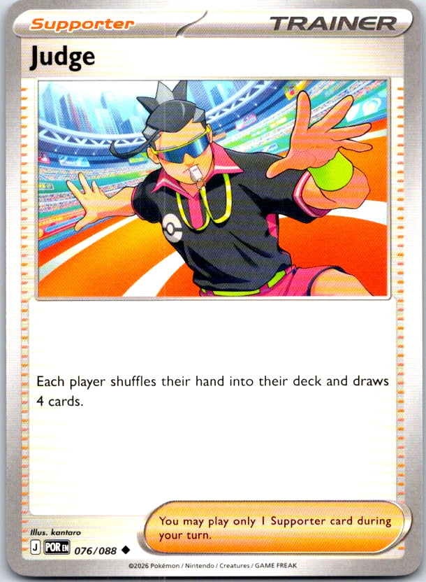 Judge - 076/088 - - PERFECT ORDER - Pokemon - Uncommon | AC22-44