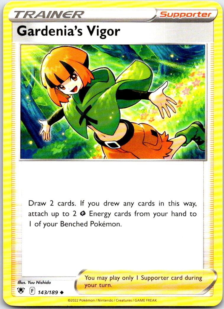 Gardenia's Vigor - 143/189 - - ASTRAL RADIANCE - Pokemon - Uncommon | AB30-36