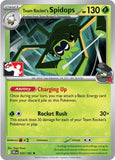Team Rocket's Spidops - 020/182 - Holo - PRIZE PACK SERIES CARDS - Pokemon - | AA13-7