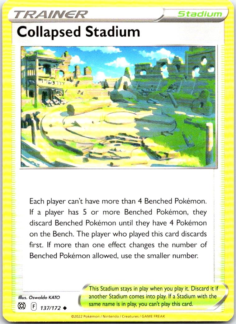 Collapsed Stadium - 137/172 - - BRILLIANT STARS - Pokemon - Uncommon | AB15-26