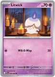 Litwick - 036/084 - Reverse Holo - PITCH BLACK - Pokemon - Common | AA35-32