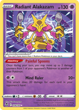 Radiant Alakazam - 059/195 - Holo - SILVER TEMPEST - Pokemon - | AA61-46