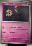 Duskull - 035/131 - - PRISMATIC EVOLUTIONS - Pokemon - Common | AA27-92