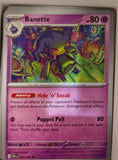 Banette - 034/084 - - PITCH BLACK - Pokemon - Uncommon | AA18-49