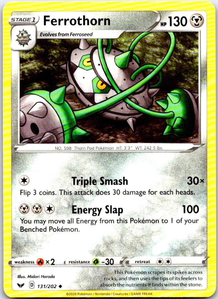 Ferrothorn - 131/202 - - SWORD & SHIELD - Pokemon - Uncommon | AB76-17