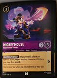 Mickey Mouse - Experienced Traveler - 52/204 - - WILDS UNKNOWN - Lorcana - | LAA01-49