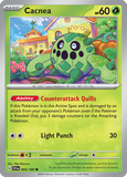 Cacnea - 005/198 - - SCARLET & VIOLET - Pokemon - Common | AA48-123