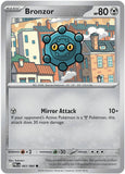 Bronzor - 063/084 - Reverse Holo - PITCH BLACK - Pokemon - Common | AA35-37
