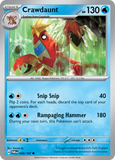 Crawdaunt - 048/167 - Reverse Holo - TWILIGHT MASQUERADE - Pokemon - | AA49-50