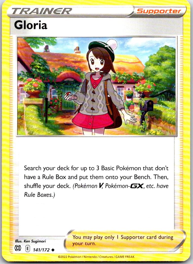 Gloria - 141/172 - - BRILLIANT STARS - Pokemon - Uncommon | AB13-16