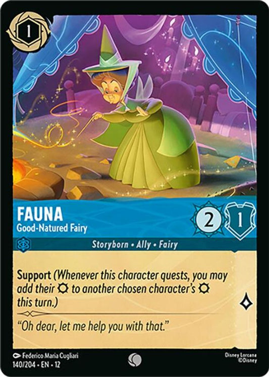 Fauna - Good-Natured Fairy - 140/204 - - WILDS UNKNOWN - Lorcana - | LAA01-88