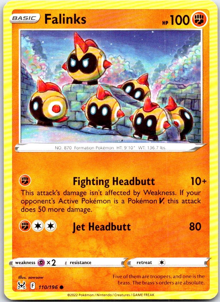 Falinks - 110/196 - - LOST ORIGIN - Pokemon - Common | AB84-18