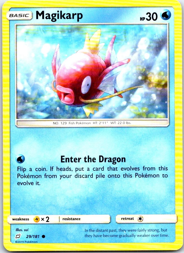 Magikarp - 29/181 - - TEAM UP - Pokemon - Common | AB78-46