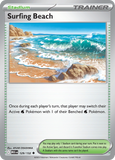 Surfing Beach - 129/132 - - MEGA EVOLUTION - Pokemon - Uncommon | AA40-57