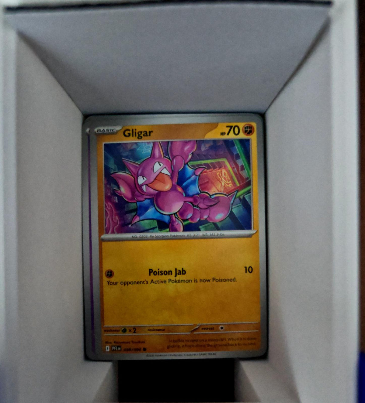 Gligar - 049/094 - - PHANTASMAL FLAMES - Pokemon - Common | AA54-45