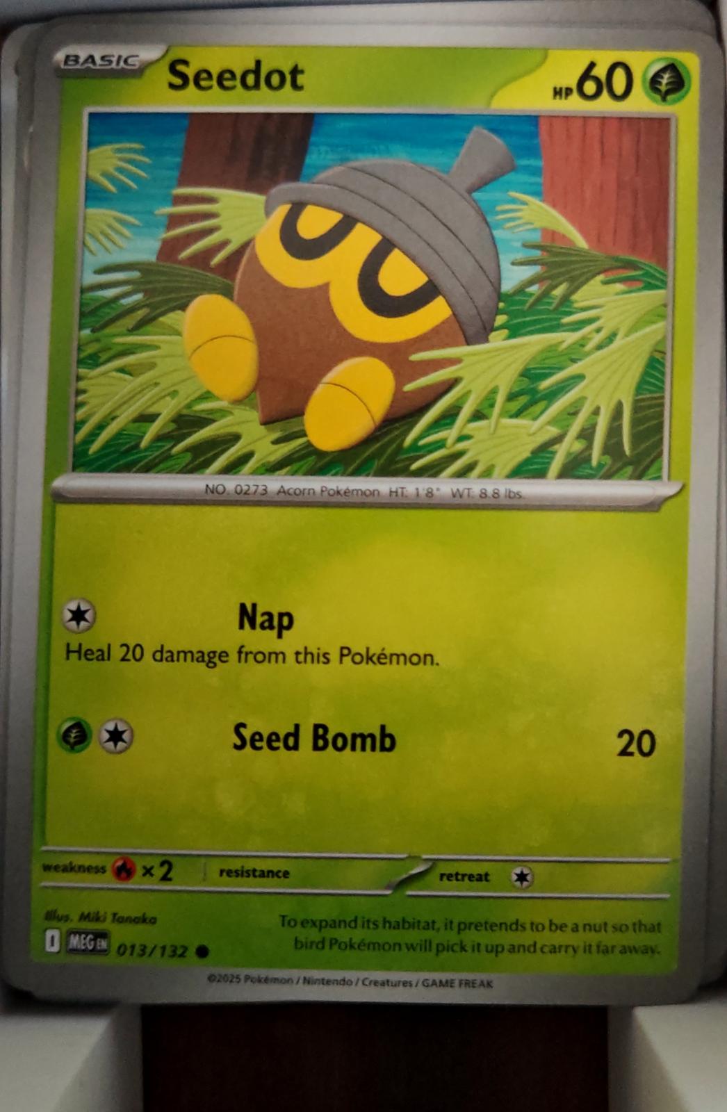 Seedot - 013/132 - - MEGA EVOLUTION - Pokemon - Common | AA55-48