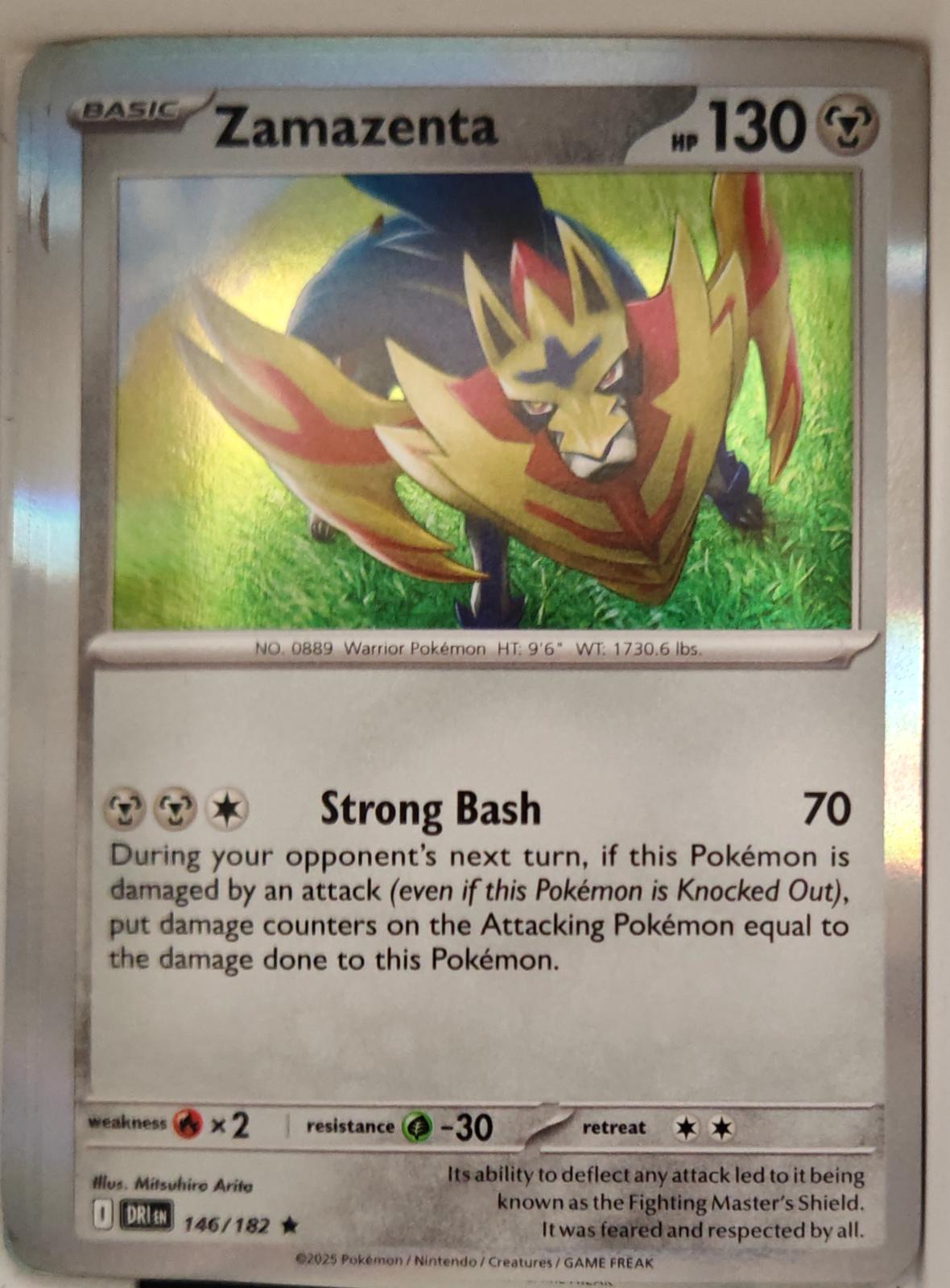 Zamazenta - 146/182 - Holo - DESTINED RIVALS - Pokemon - Rare | AA13-8